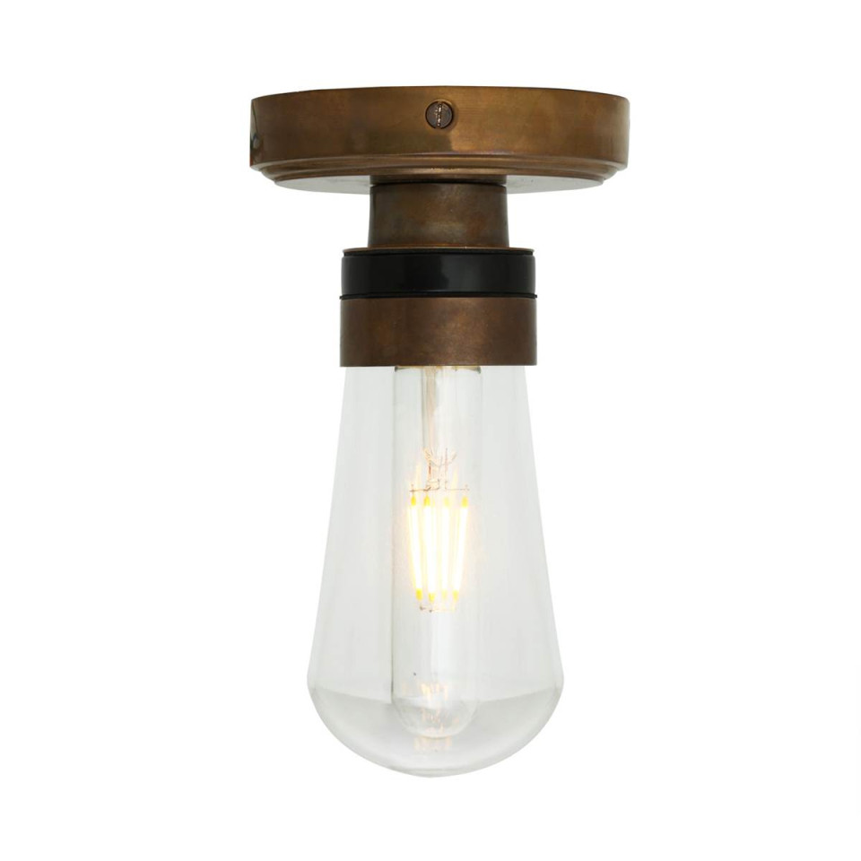 Kura badrum plafond klar/opal 12cm IP65