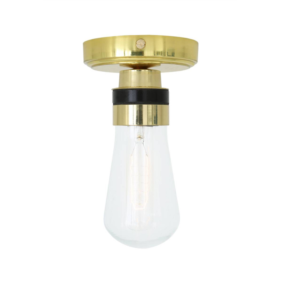 Kura badrum plafond klar/opal 12cm IP65