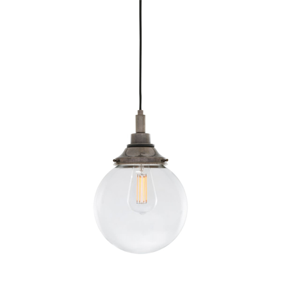 Laguna Bathroom Ceiling Lamp Clear 20cm IP44