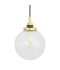 Laguna Bathroom Ceiling Lamp Clear 25cm IP44