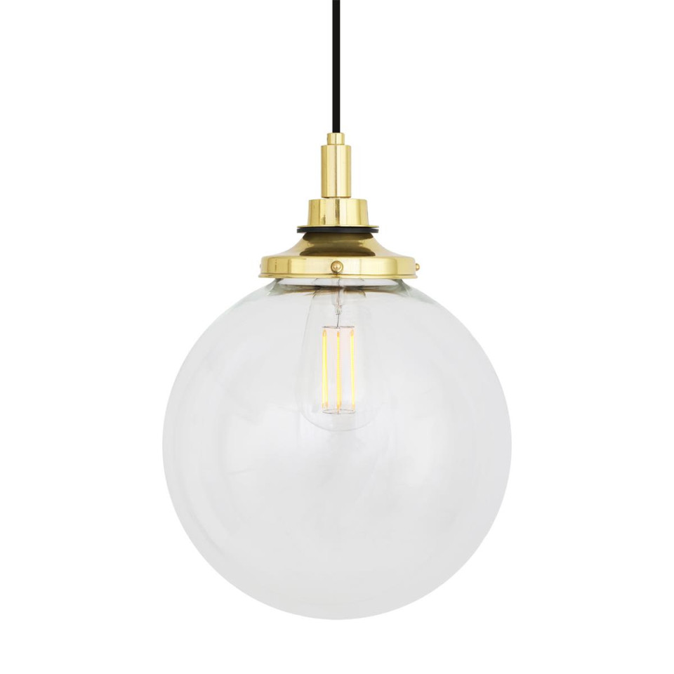 Laguna Bathroom Ceiling Lamp Clear 25cm IP44