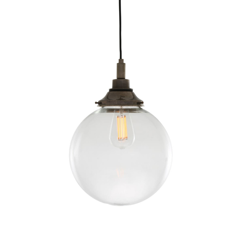 Laguna Bathroom Ceiling Lamp Clear 25cm IP44