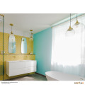 Laguna Bathroom Ceiling Lamp Clear 25cm IP44