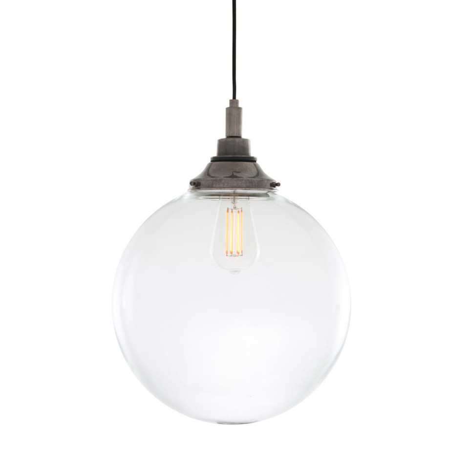 Laguna Bathroom Ceiling Lamp Clear 30cm IP44