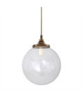 Laguna Bathroom Ceiling Lamp Clear 35cm IP44