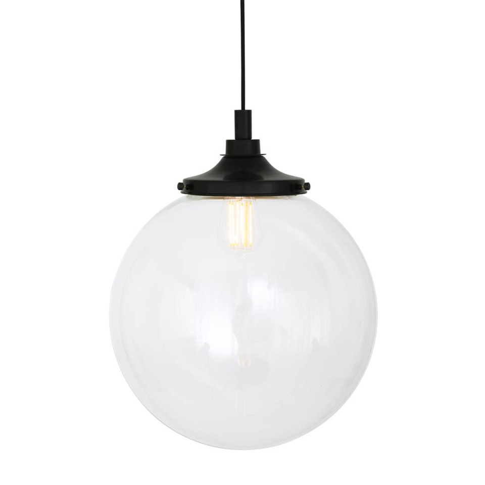 Laguna Bathroom Ceiling Lamp Clear 35cm IP44