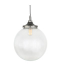 Laguna Bathroom Ceiling Lamp Clear 35cm IP44