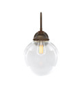 Laguna Swan Neck Bathroom Wall Lamp Clear 45cm IP44