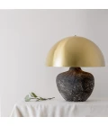 Lawson Bordslampa Keramik Svart Lera 47cm