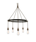 Lome ljuskrona mässing 60cm Mullan Lighting Lome ljuskrona mässing 60cm