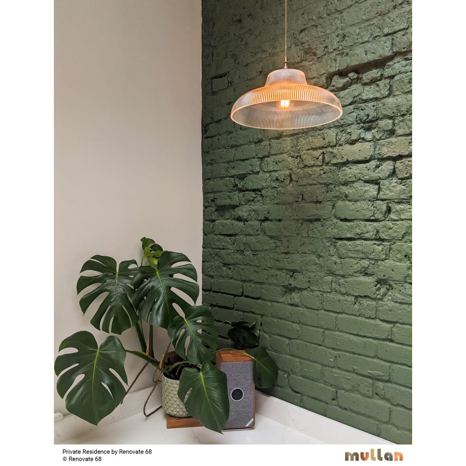 London Ceiling Lamp Prismatic 40cm