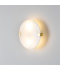 Dundee wall light alabaster/brass 25 cm