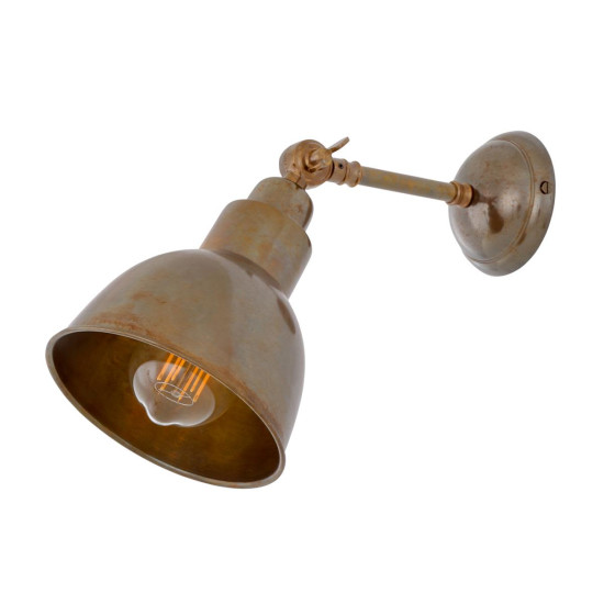 Baku vägglampa mässing 15-27 cm