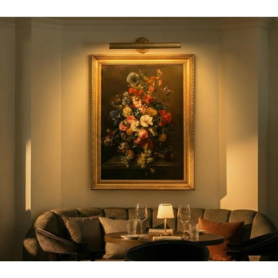 Bilbury tavelbelysing mässing 50,5 cm