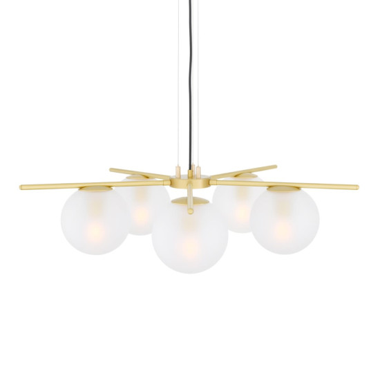 Madison Chandelier Clear/Frosted/Smoked 80cm