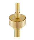 Madison golvlampa klar/frostad/rökt 154cm
