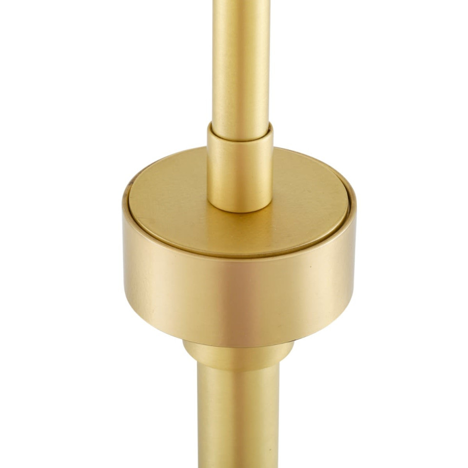 Madison golvlampa klar/frostad/rökt 154cm