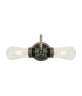 Michal Bathroom Wall Lamp Clear/Opal 18cm IP65
