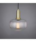 Nehir Ceiling Lamp Brass/Glass 20cm