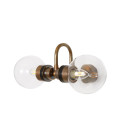 Ness Bathroom Wall Lamp Clear/Opal/Prismatic 16.5cm IP65