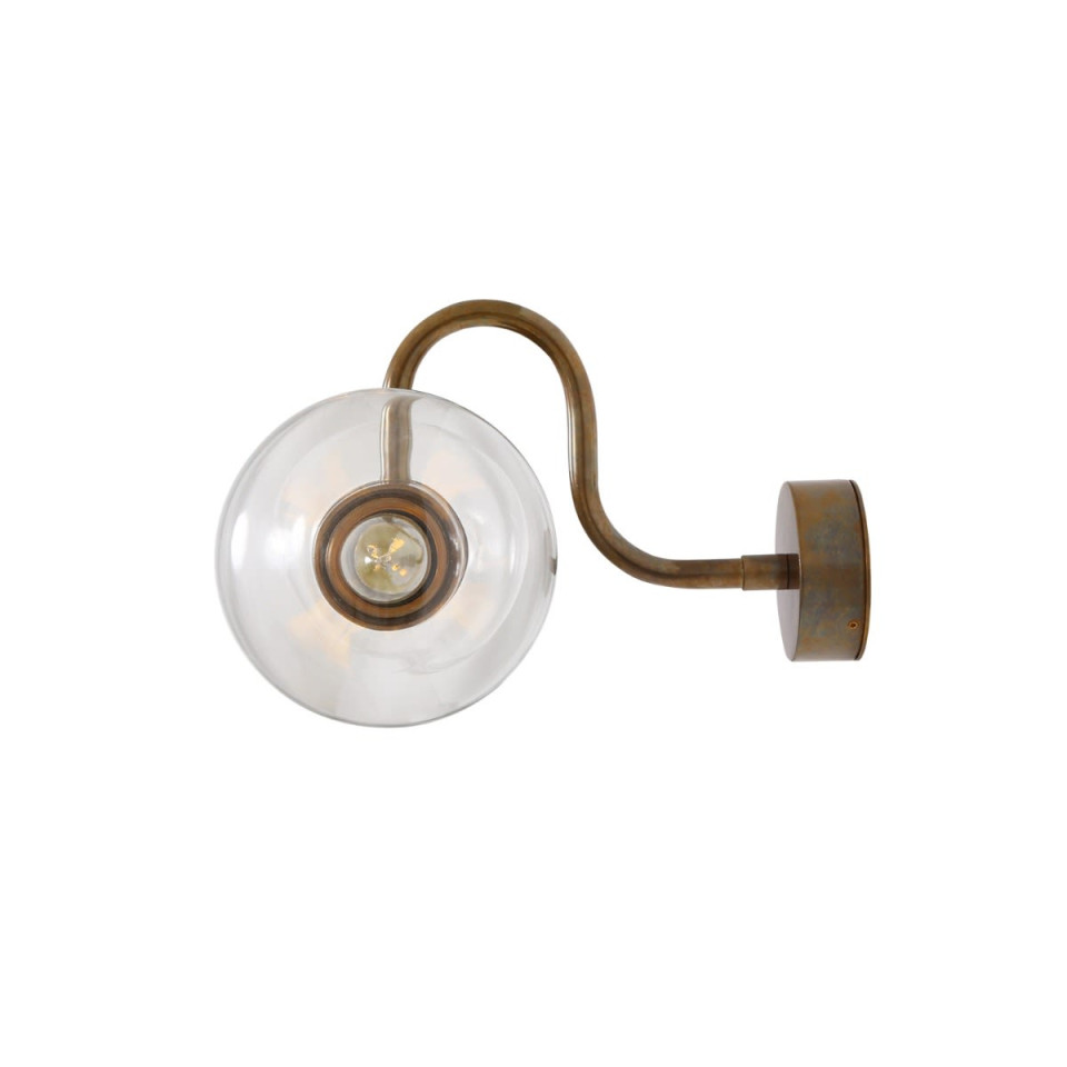 Ness Bathroom Wall Lamp Clear/Opal/Prismatic 16.5cm IP65