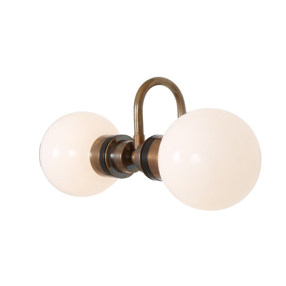 Ness Bathroom Wall Lamp Clear/Opal/Prismatic 16.5cm IP65