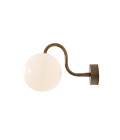 Ness Bathroom Wall Lamp Clear/Opal/Prismatic 16.5cm IP65