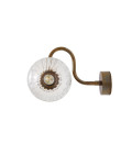 Ness Bathroom Wall Lamp Clear/Opal/Prismatic 16.5cm IP65