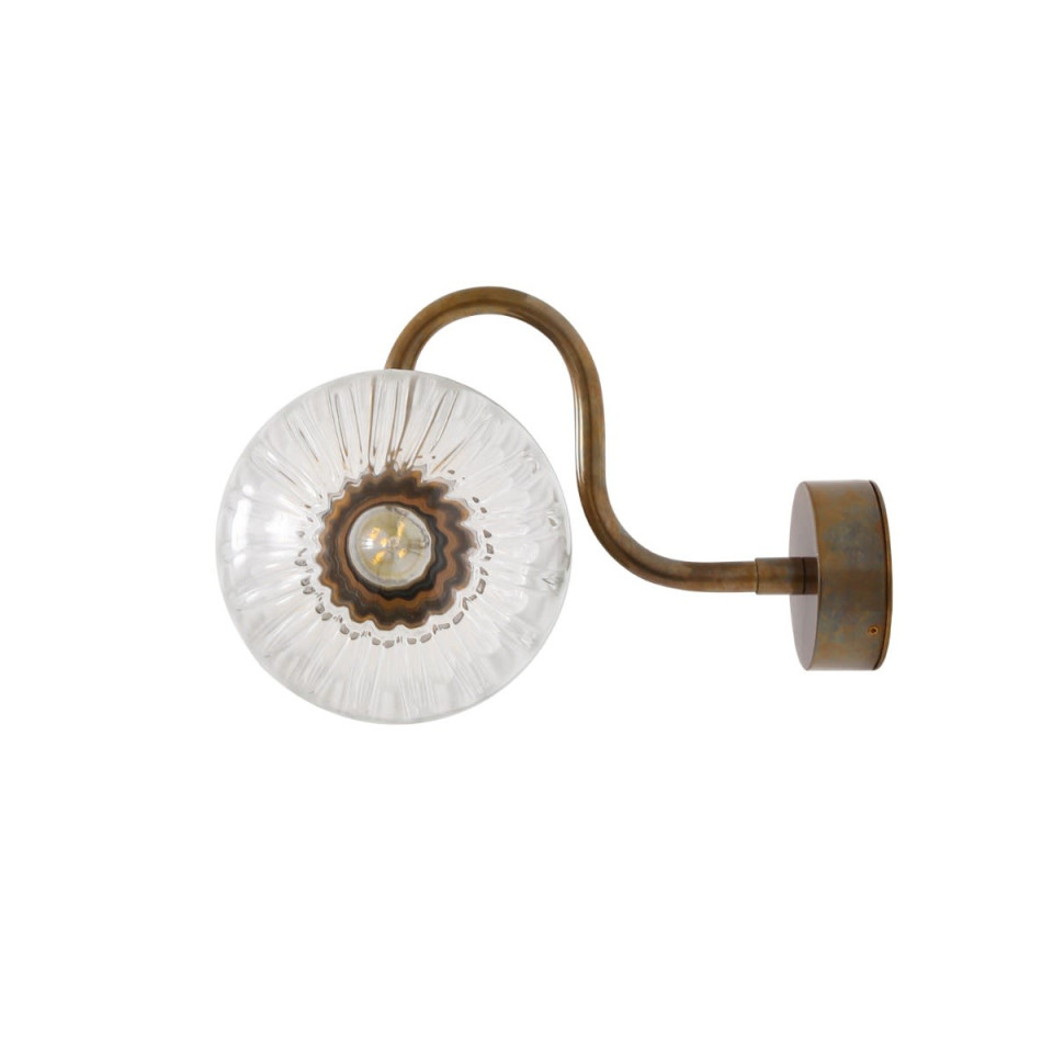 Ness Bathroom Wall Lamp Clear/Opal/Prismatic 16.5cm IP65