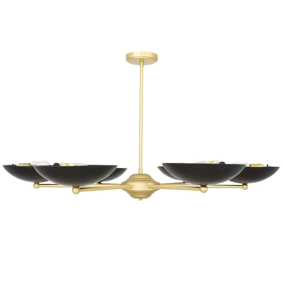 Newbury ljuskrona mässing 102cm