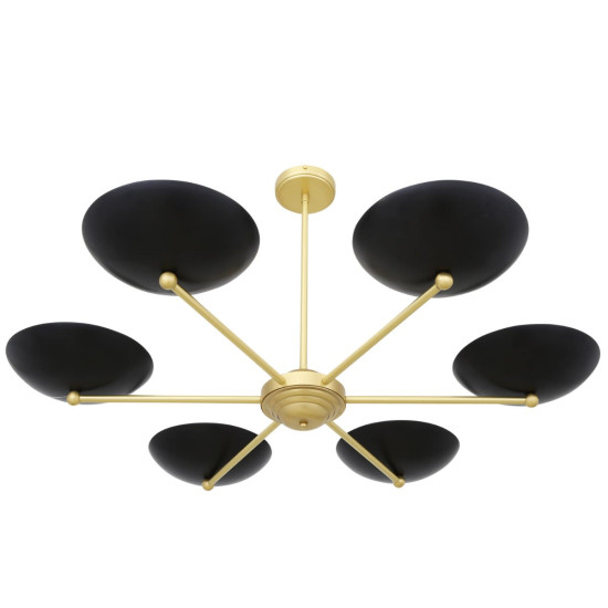 Newbury ljuskrona mässing 102cm