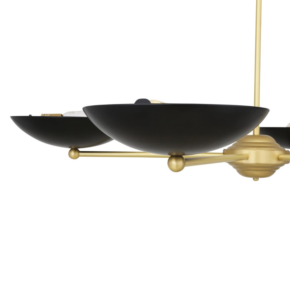 Newbury ljuskrona mässing 102cm