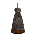 Pando Ceiling Lamp Ceramic Black Clay 14cm