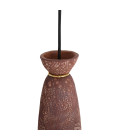 Pando Ceiling Lamp Ceramic Red Iron 14cm