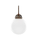 Pelagia Swan Neck Bathroom Wall Lamp Opal 45cm IP44