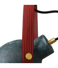 Pera Ceiling Lamp Ceramic Blue Earth 13.5cm