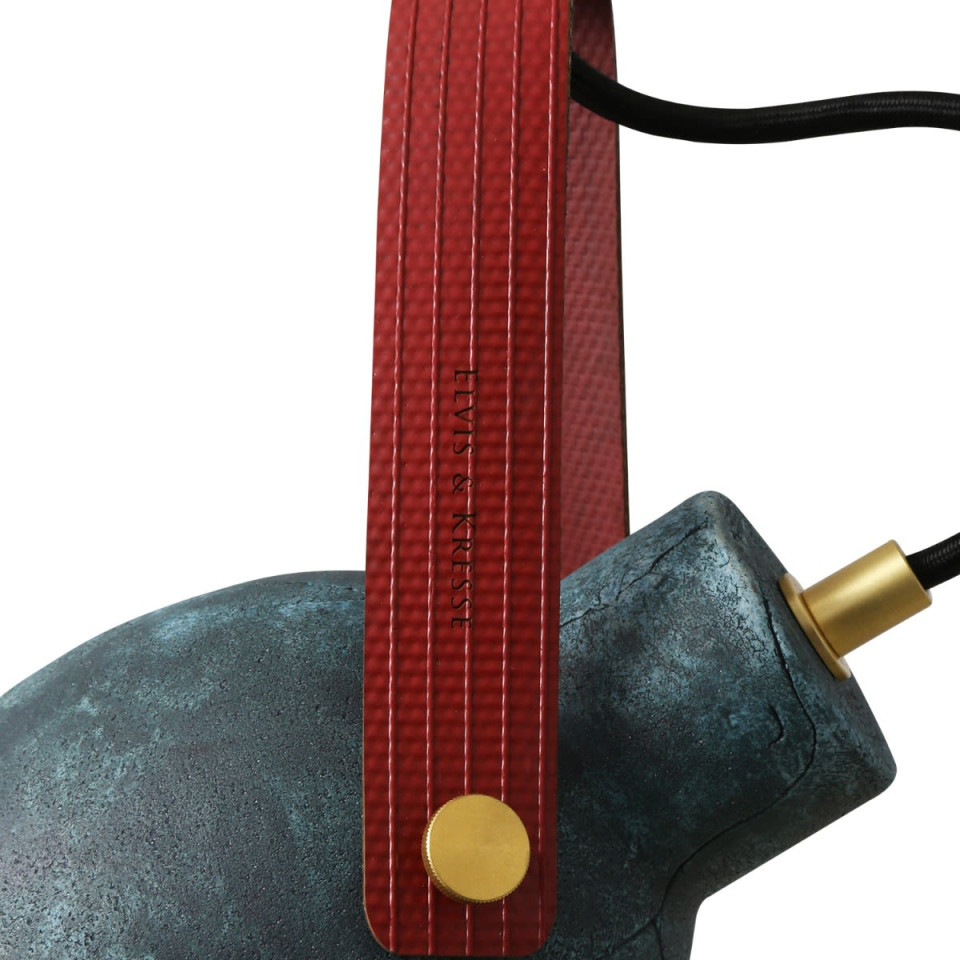 Pera Ceiling Lamp Ceramic Blue Earth 13.5cm