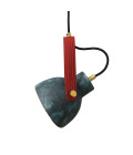 Pera Ceiling Lamp Ceramic Blue Earth 13.5cm