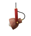 Pera Ceiling Lamp Ceramic Red Iron 13.5cm