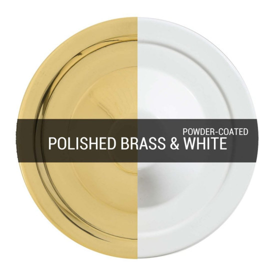 Cairo vägglampa svart/vit/mässing 35 cm Cairo vägglampa svart/vit/mässing 35 cm