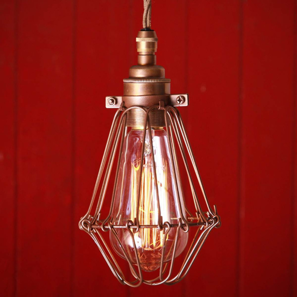 Praia Ceiling Lamp Bronze 10cm