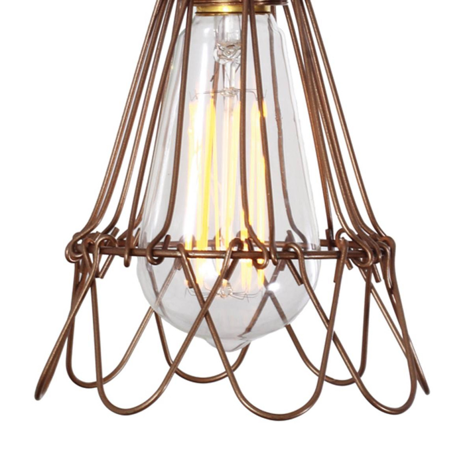Praia Ceiling Lamp Bronze 10cm