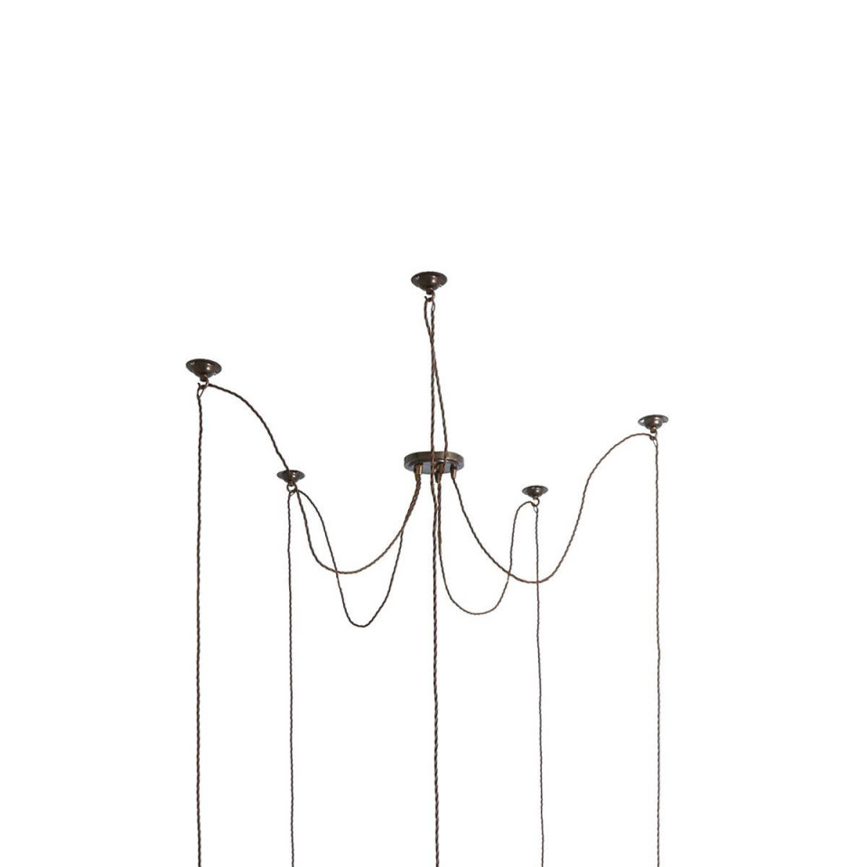 Praia Cluster Ceiling Lamp Bronze/Black/Gold 10cm