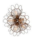 Praia Cluster Ceiling Lamp Bronze/Black/Gold 10cm