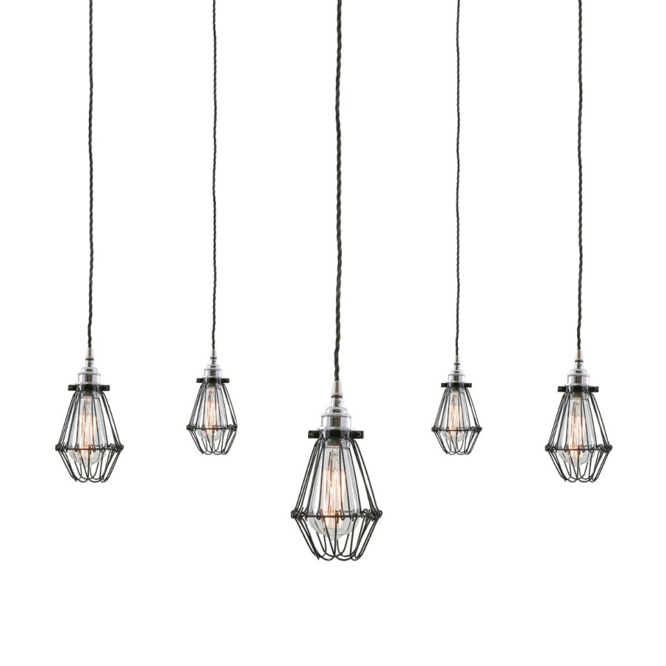 Praia Cluster Ceiling Lamp Bronze/Black/Gold 10cm