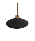 Pyrus Ceiling Lamp Ceramic Black Clay 28cm