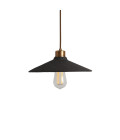 Pyrus Ceiling Lamp Ceramic Black Clay 28cm