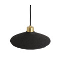Pyrus Ceiling Lamp Ceramic Black Clay 28cm