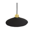 Pyrus Ceiling Lamp Ceramic Black Clay 28cm