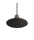 Pyrus Ceiling Lamp Ceramic Black Clay 28cm